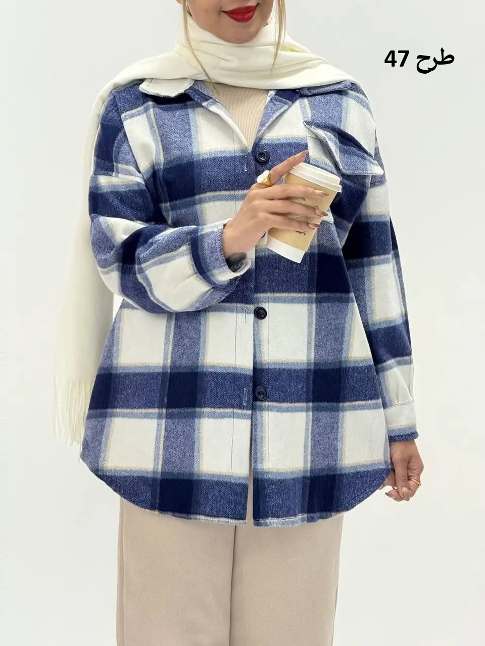 3562-شکت چهارخونه وانیل